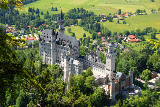 皇家城堡neuschwanstein