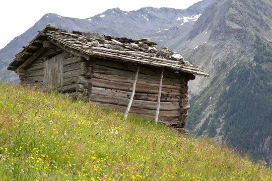 在南蒂羅爾州的山間小屋