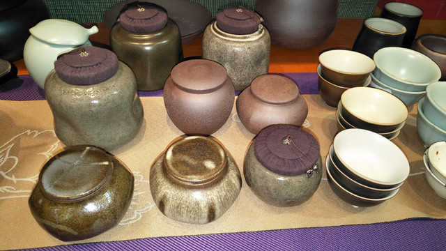 茶罐茶具 高清特寫