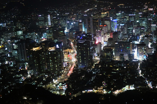 城市夜景