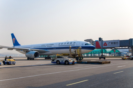 南航波音飛機