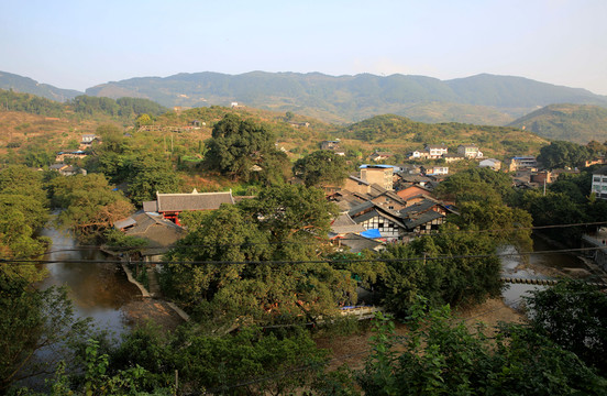 重慶北碚偏巖古鎮(zhèn)