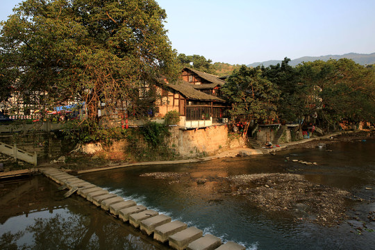 重慶北碚偏巖古鎮(zhèn)