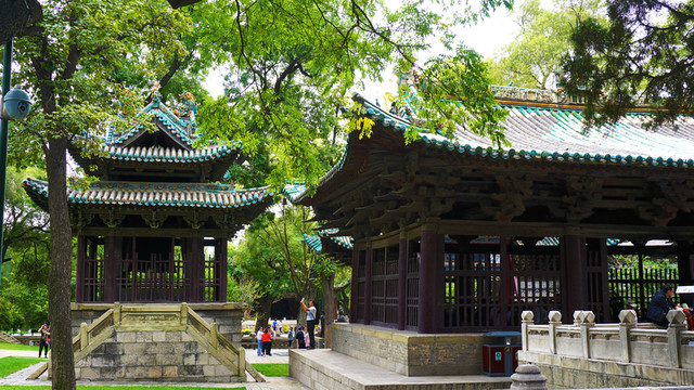 晉祠風(fēng)景