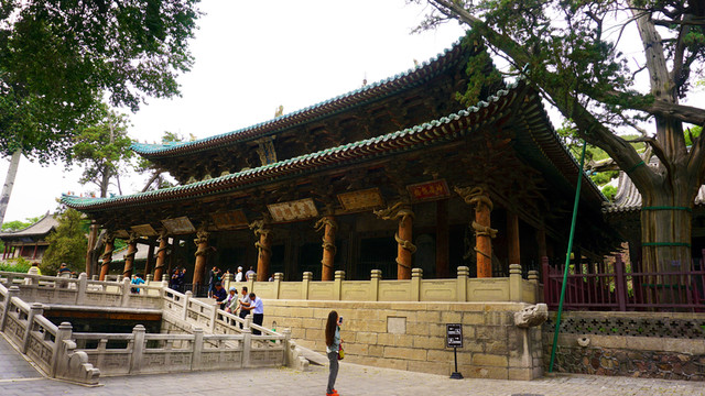 晉祠風(fēng)景