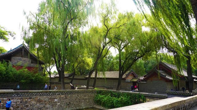 晉祠景區(qū)風(fēng)光