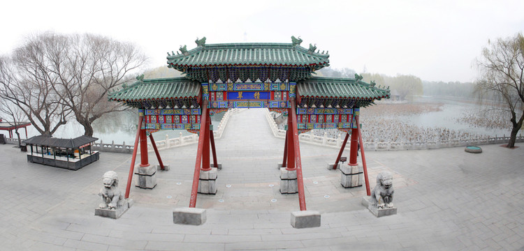 北海公園全景
