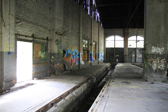 在馬爾堡waggonhalle