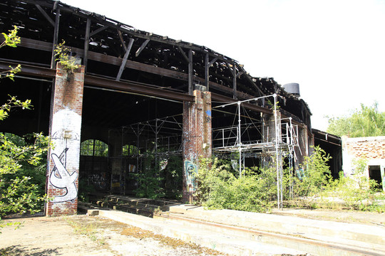 在馬爾堡waggonhalle