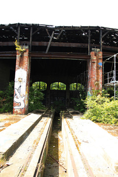 在馬爾堡waggonhalle