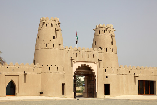 al ain al jahili堡壘，阿布扎比