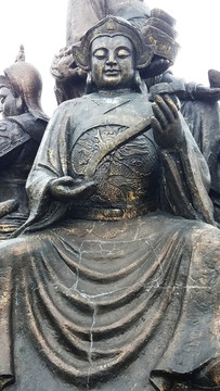 五路財(cái)神 雕塑