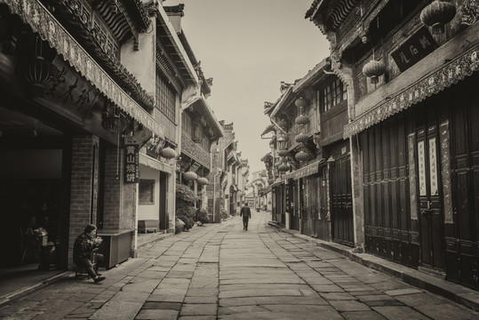 徽州屯溪古鎮(zhèn)老照片