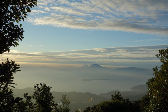 七娘山天空