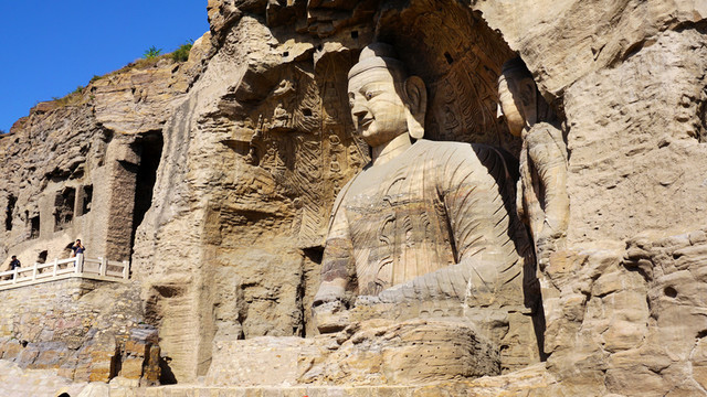 云岡石窟景區(qū)