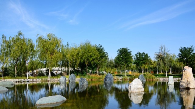 甘肅張掖高臺國家級濕地公園