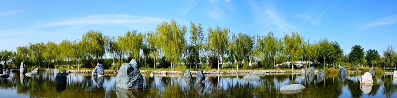 甘肅張掖高臺國家級濕地公園