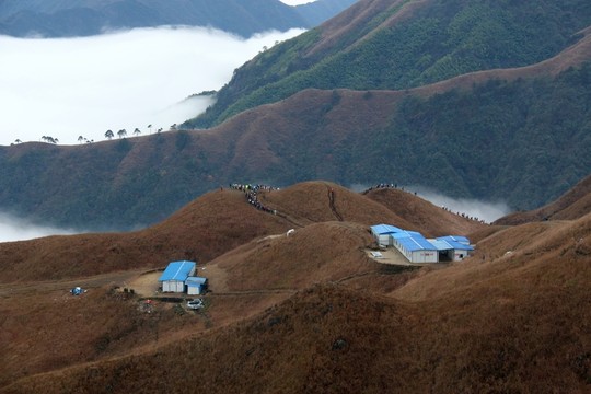 武功山風景