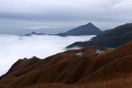 武功山風景