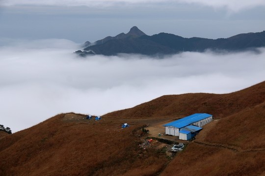 武功山風景