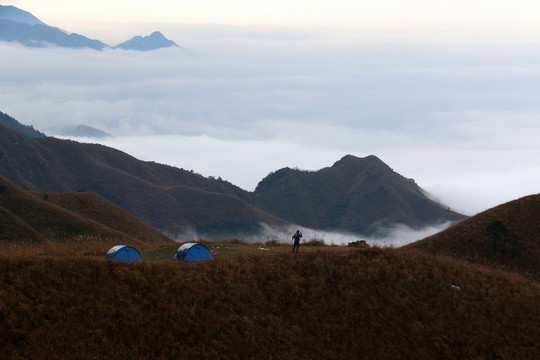 武功山風景