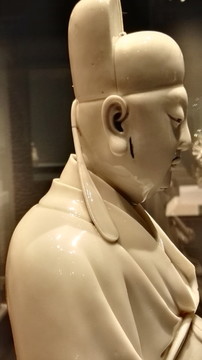 明代德化窯何朝宗作品文昌君像