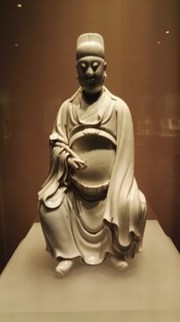明代德化窯何朝宗作品文昌君像