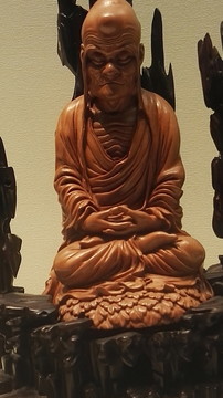 省博藏品黃楊木雕羅漢