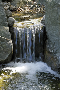 日落花園在壞langensalza