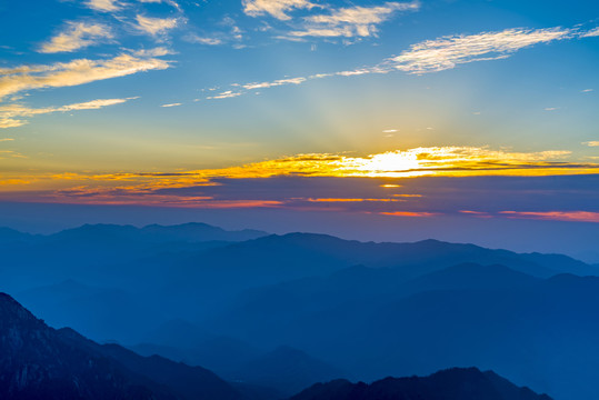 黃山日出