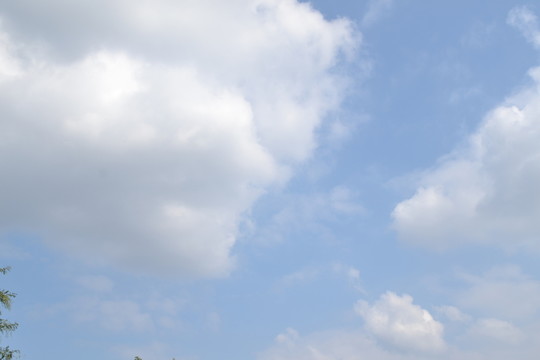 藍天白云