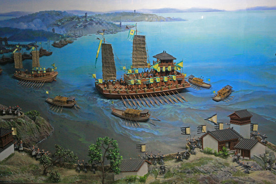 草船借箭場景