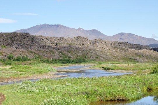 自然公園pingvellir