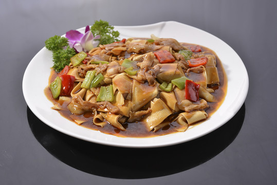 尖椒干豆腐