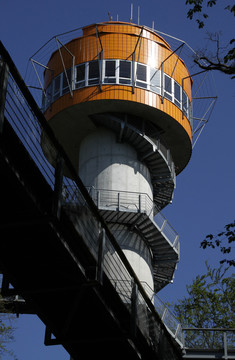 在hainich國家公園的baumkronenpfad