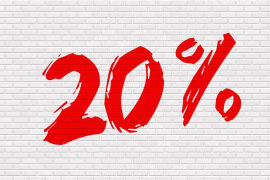 墻面白色20％