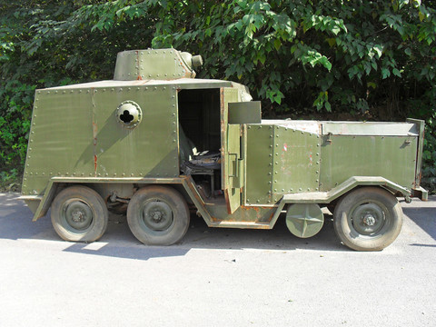 老舊的裝甲車(chē)圖片素材