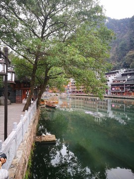 鳳凰古城沱江江景