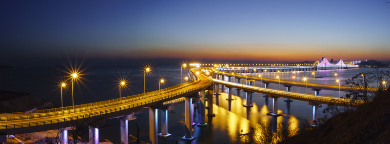 大連南部濱海大道跨海大橋