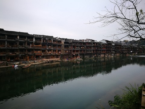 鳳凰古城沱江風(fēng)光