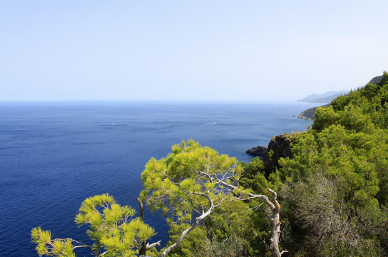 馬略卡島的西海岸