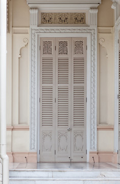 abhisek dusit王位大廳的門在曼谷泰國(guó)