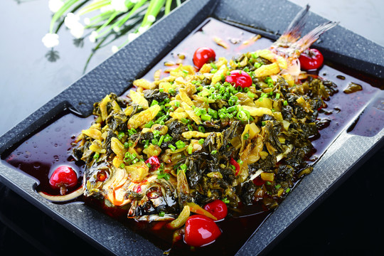 酸菜烤魚
