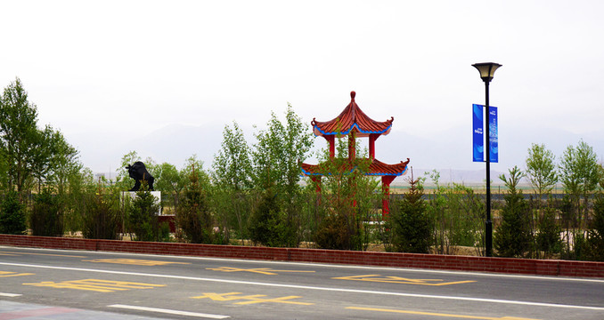 茶卡鹽湖景區(qū)