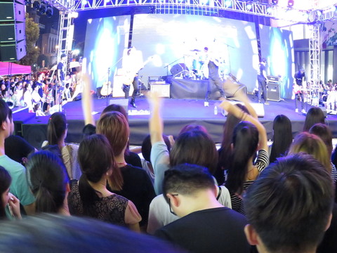 演唱會現(xiàn)場