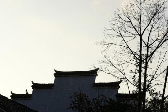 徽派建筑 馬頭墻