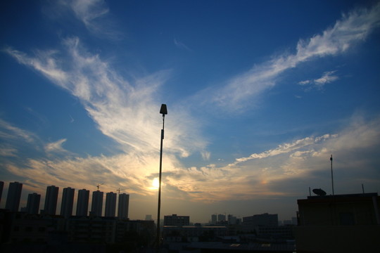 朝霞