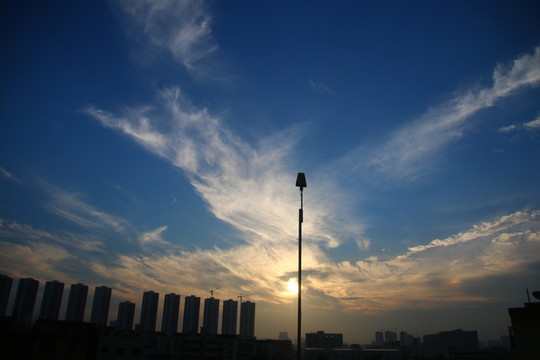 朝霞