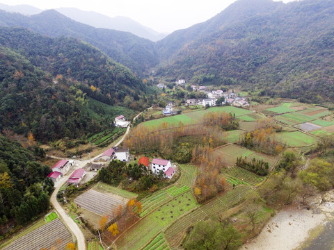 航拍田園