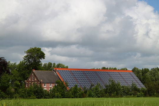 gulfhof與太陽能電池板